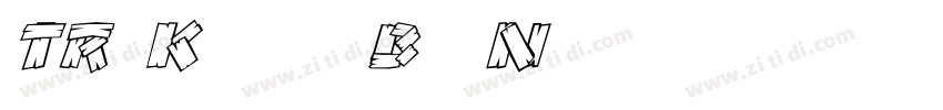 TR Kabel Bd Norma字体转换